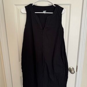 Lands' End Black Cover Up